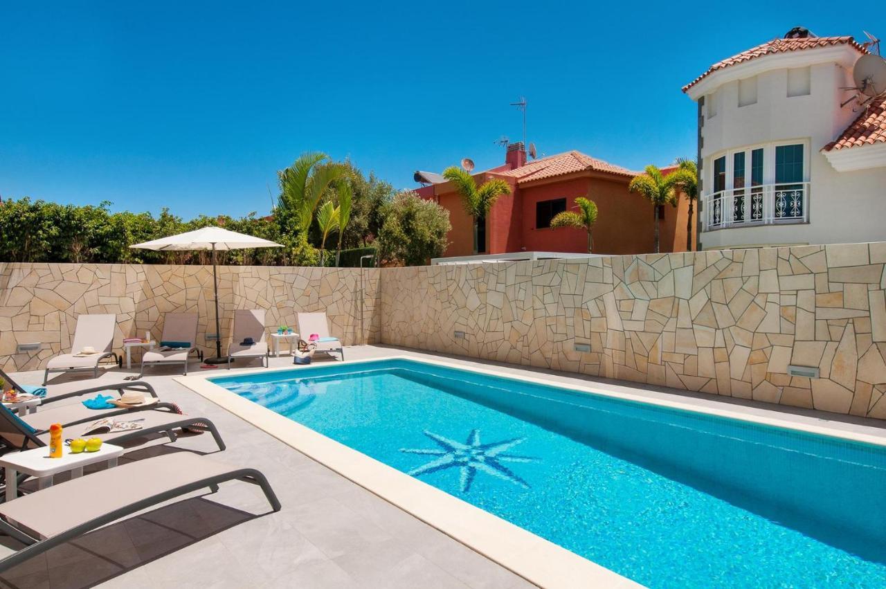 Curie With Pool By Villagrancanaria Maspalomas  Extérieur photo